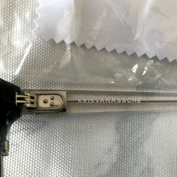 Kris Van Linda Farrow X Round Frame Sunglasses - Picture 8 of 10